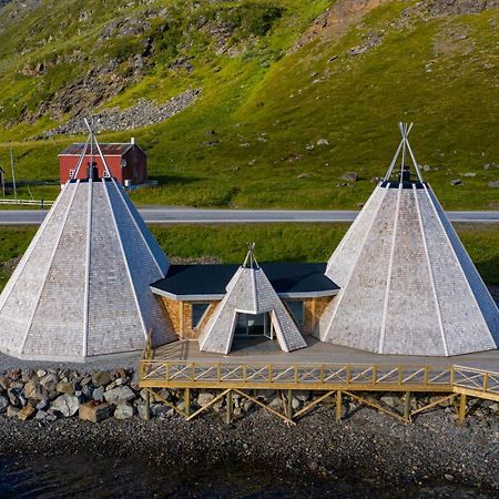 Sarnes Seaside Cabins Honningsvåg المظهر الخارجي الصورة
