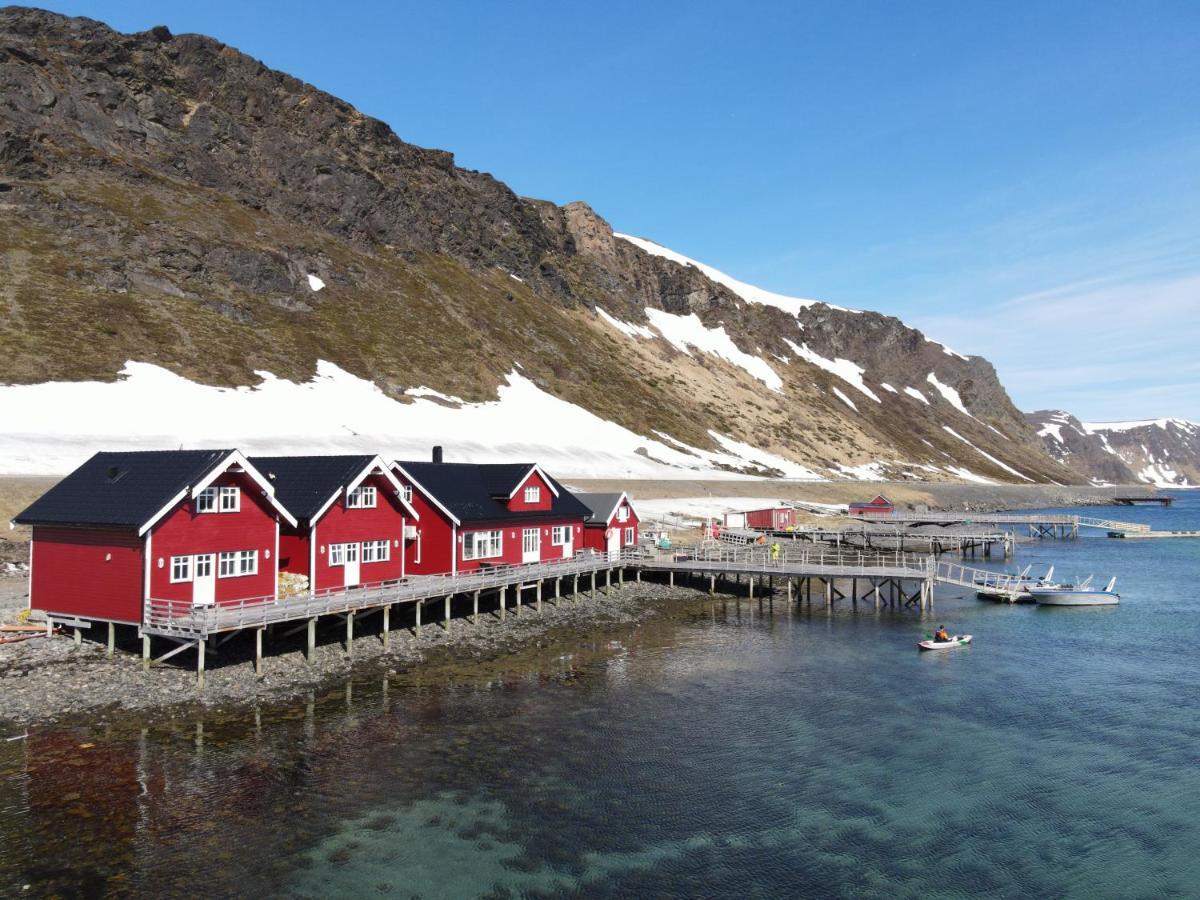 Sarnes Seaside Cabins Honningsvåg المظهر الخارجي الصورة