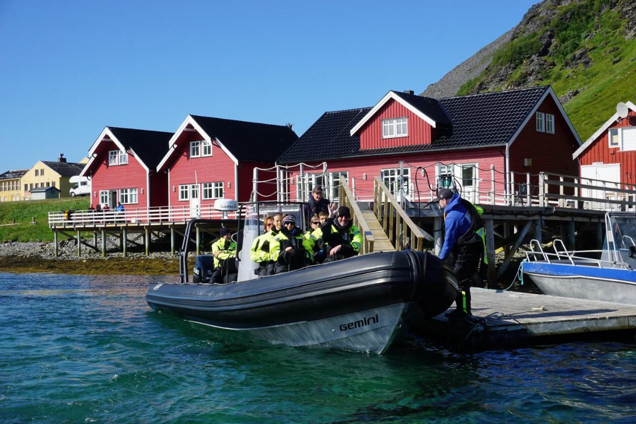Sarnes Seaside Cabins Honningsvåg المظهر الخارجي الصورة