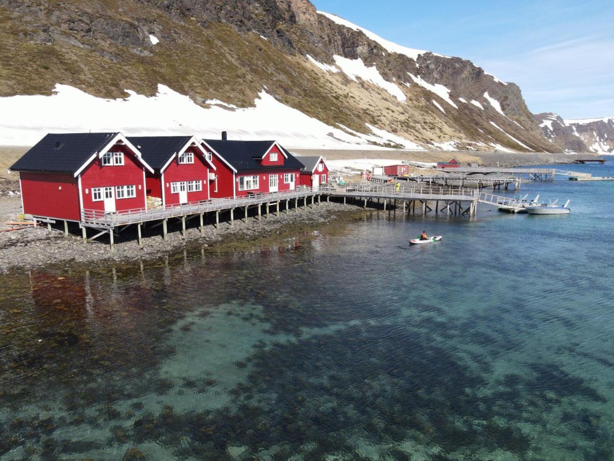 Sarnes Seaside Cabins Honningsvåg المظهر الخارجي الصورة