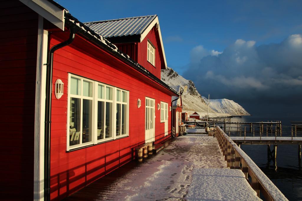 Sarnes Seaside Cabins Honningsvåg المظهر الخارجي الصورة