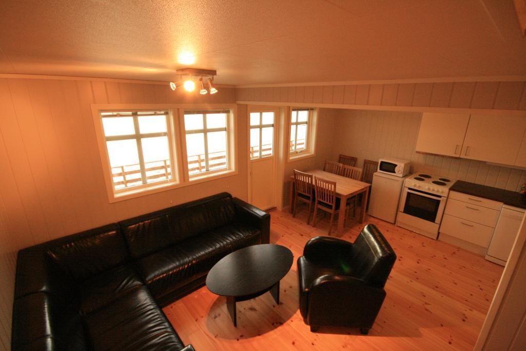 Sarnes Seaside Cabins Honningsvåg المظهر الخارجي الصورة