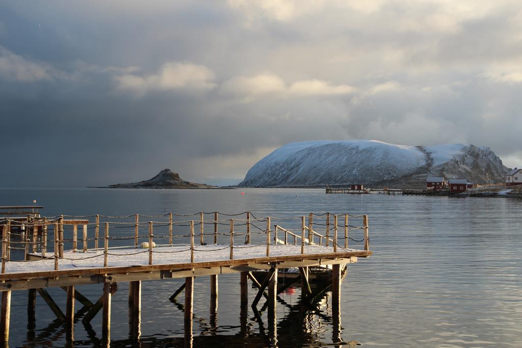 Sarnes Seaside Cabins Honningsvåg المظهر الخارجي الصورة