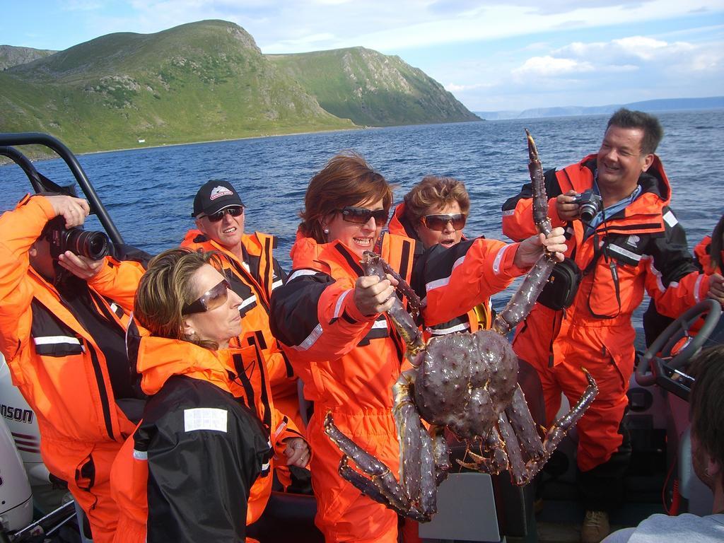 Sarnes Seaside Cabins Honningsvåg المظهر الخارجي الصورة