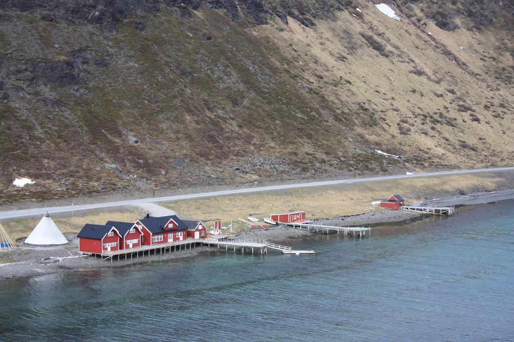 Sarnes Seaside Cabins Honningsvåg المظهر الخارجي الصورة